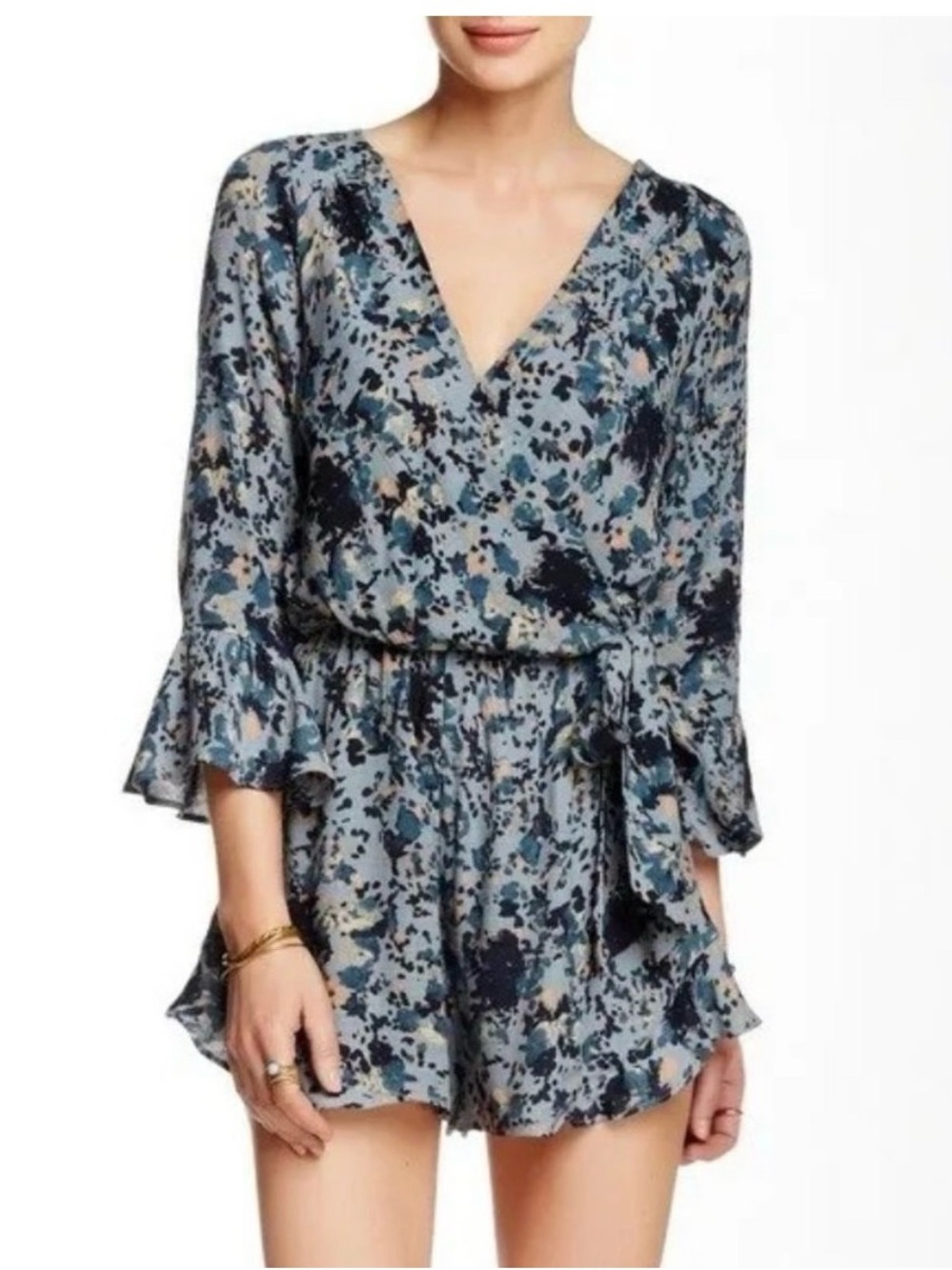 SALE! Free People All The Right Ruffles Romper